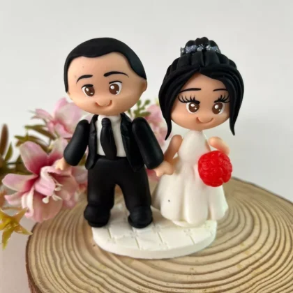 Noivinhos para Topo de Bolo Casamento VARIOS MODELOS